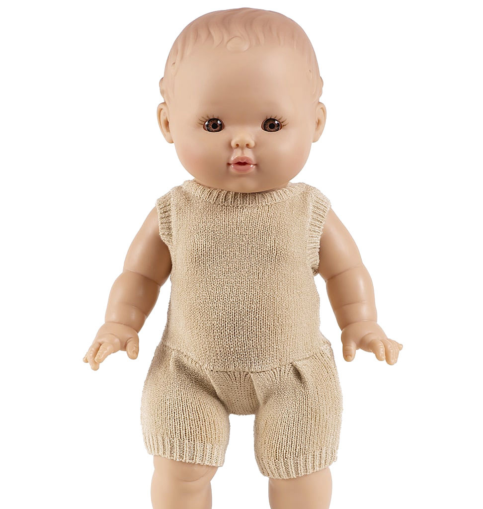 Minikane  Minikane Barboteuse Orlando and jersey cream for Gordi dolls & Collection Babies