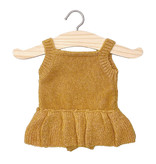 Minikane  Minikane Barboteuse Orléane en tricot miel voor Gordi poppen