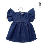 Minikane  Minikane Amigas poppen robe Daisy en jean / denim