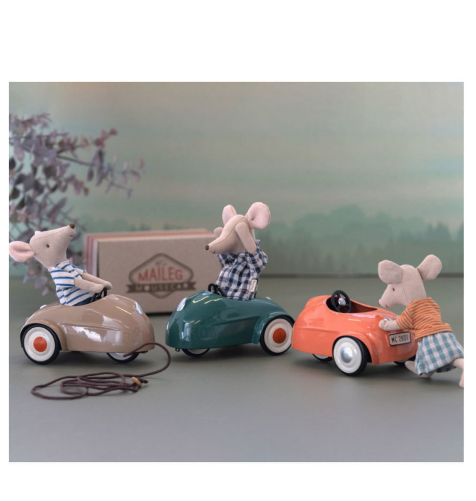 Maileg Maileg mouse car dark green