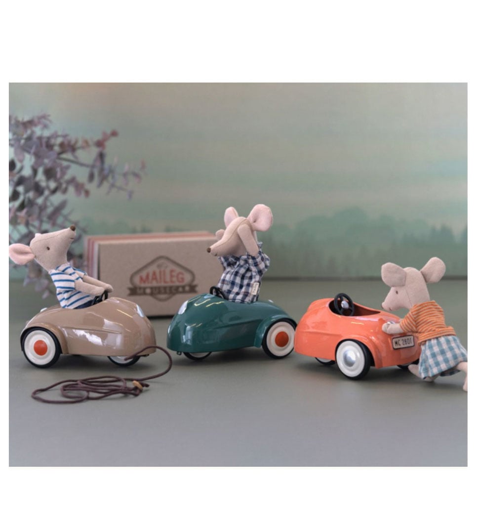 Maileg Maileg mouse car brown