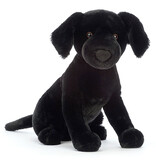 Jellycat knuffels Jellycat Pippa black cuddly dog labrador