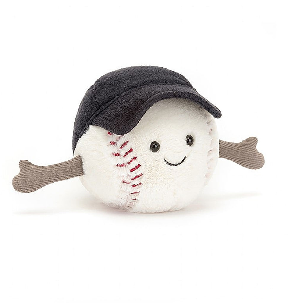 Jellycat knuffels Jellycat Amuseable Sports baseball ball