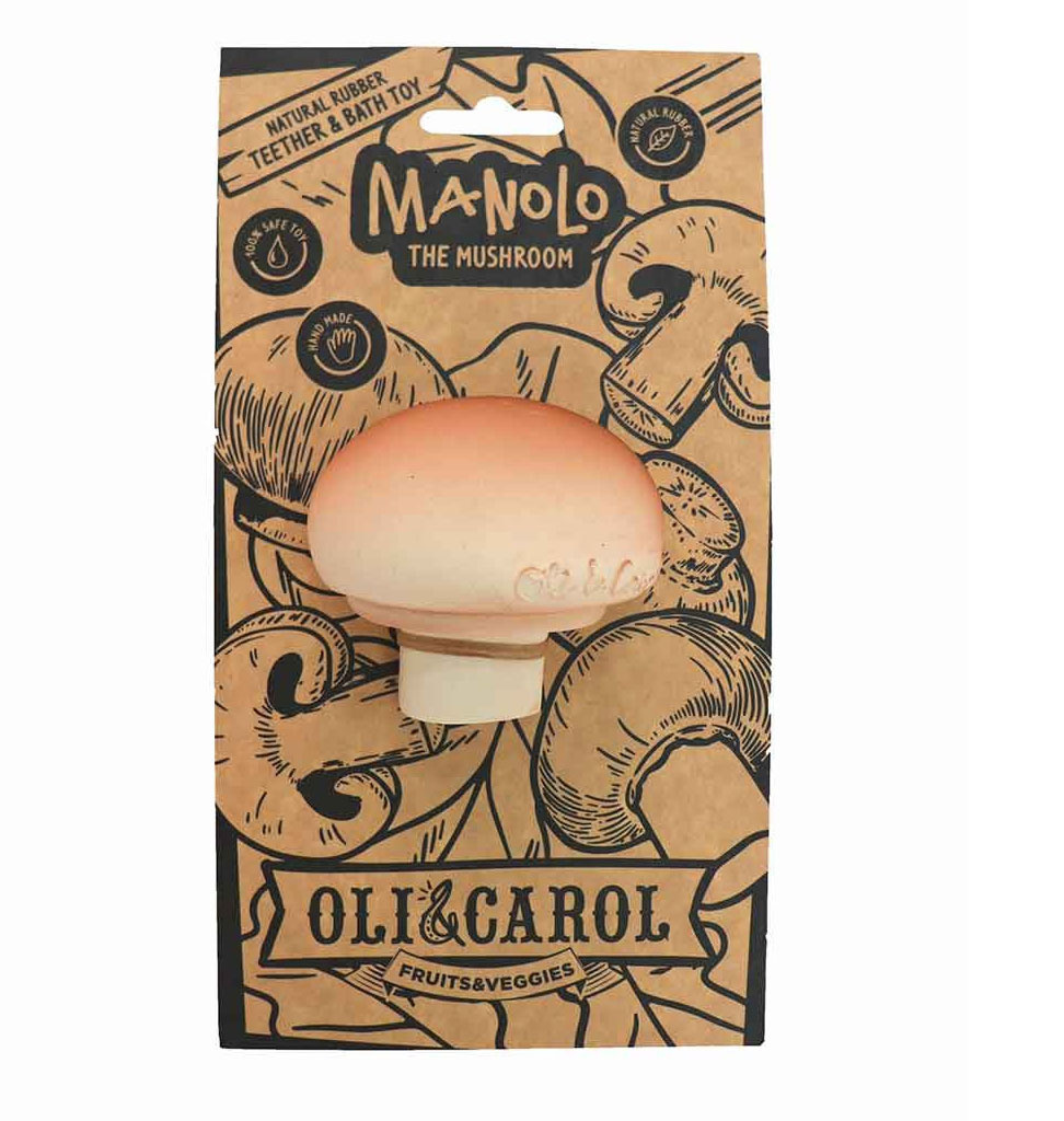 Oli and  Carol Manolo Mushroom from Oli & Carol bath toy