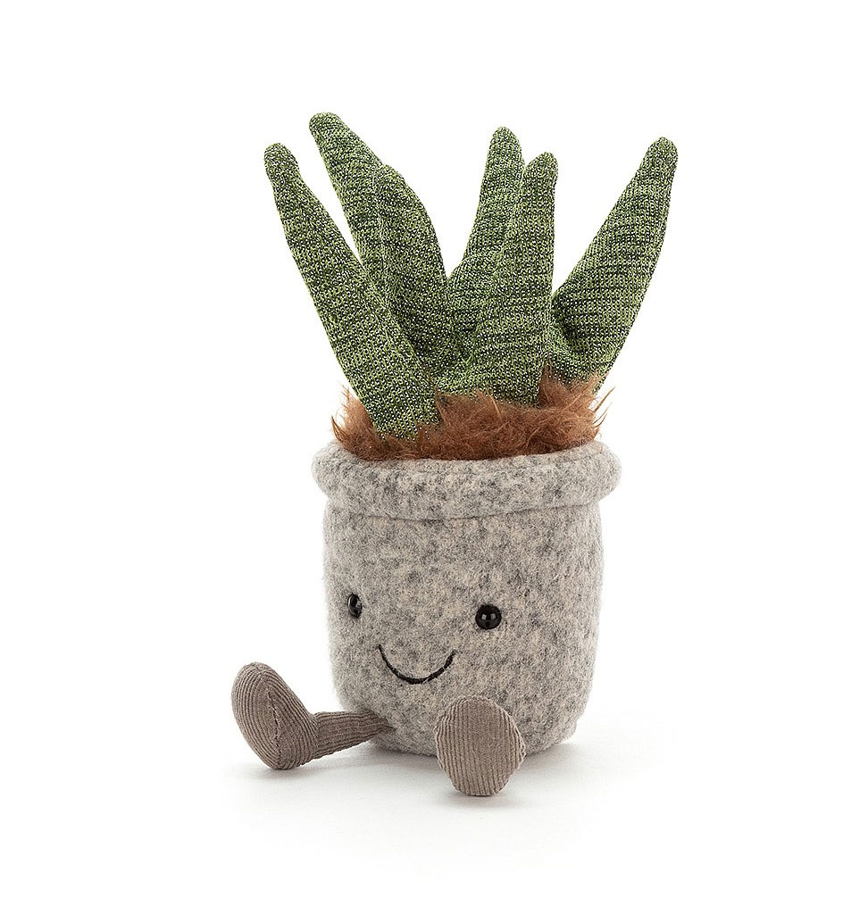 Jellycat knuffels Jellycat Silly Succulent aloe 20 cm