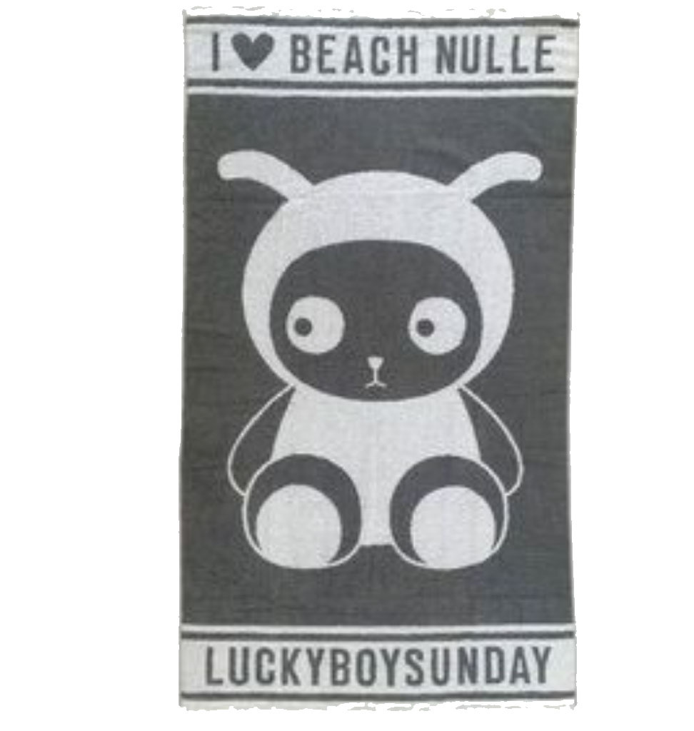 Luckyboysunday Luckyboysunday Badetuch Nulle 70 x 130 cm