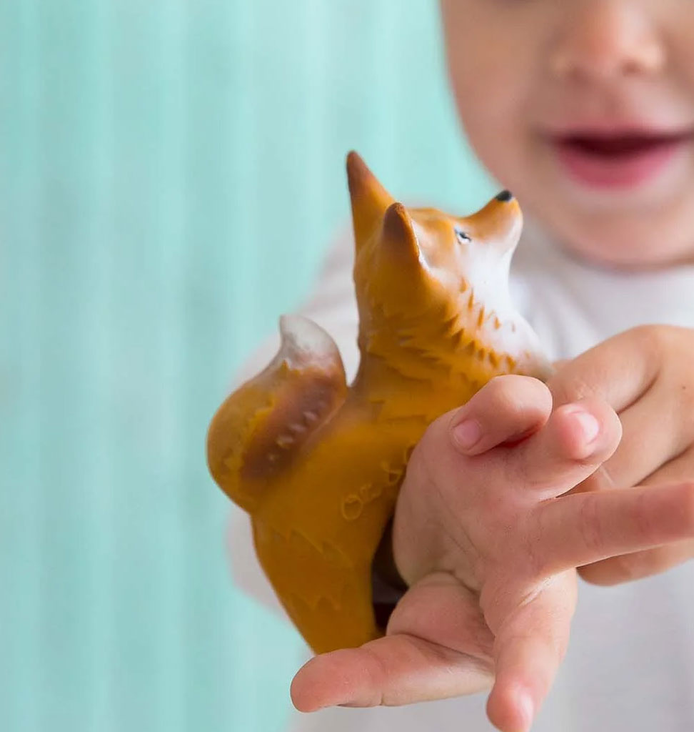 Oli & Carol Oli & Carol Rob de fox teething toy, bath toy and bracelet