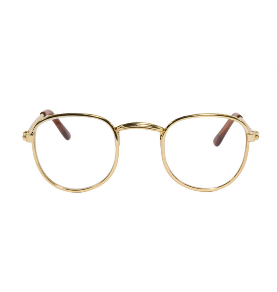 Heless Heless Puppenbrille Gold
