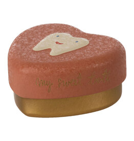 Maileg Maileg tooth box pink heart-shaped