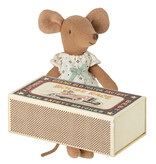 Maileg Maileg Big Sister mouse in matchbox