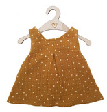 Hollie Hollie doll dress ocher yellow with dots / for Gordi dolls