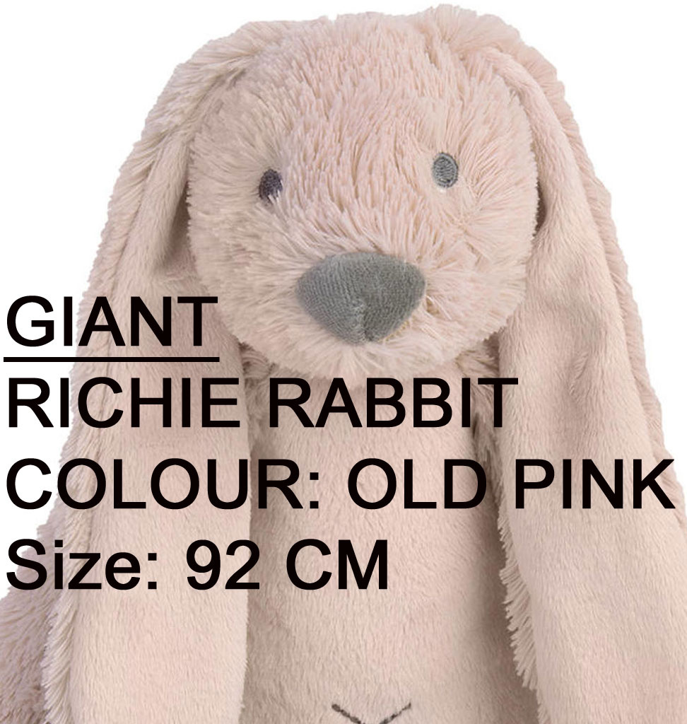 Happy Horse Happy Horse giant old pink rabbit Richie / 92 cm