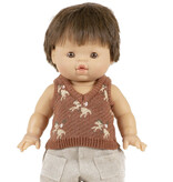 Minikane  Minikane débardeur Léonardo and tricot motif Grands Espaces for Gordi dolls