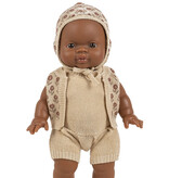 Paola Reina poppen Paola Reina baby doll brown girl 34 cm