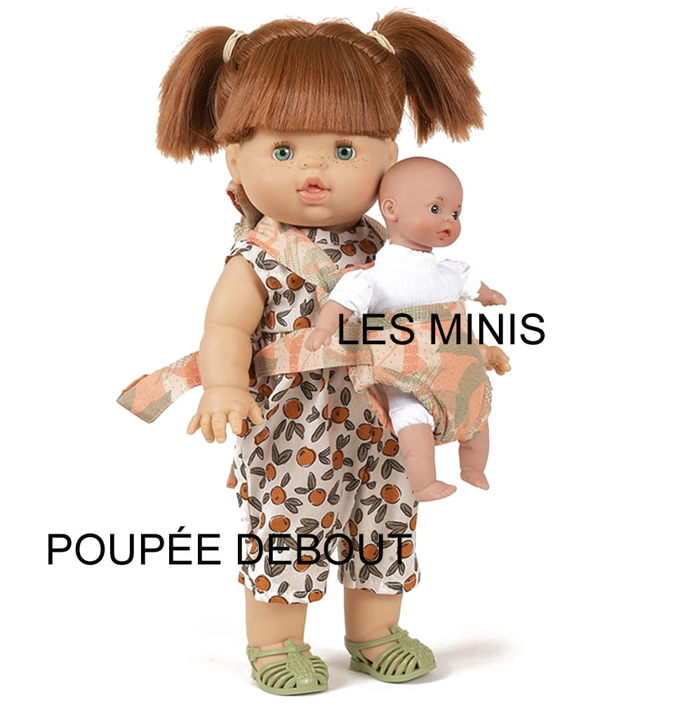 Minikane  Minikane Minis / Combinaison Winnie en éponge cassonade