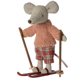 Maileg Maileg Big Sister Maus mit Ski-Set