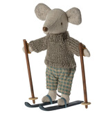 Maileg Maileg Big brother mouse with ski set