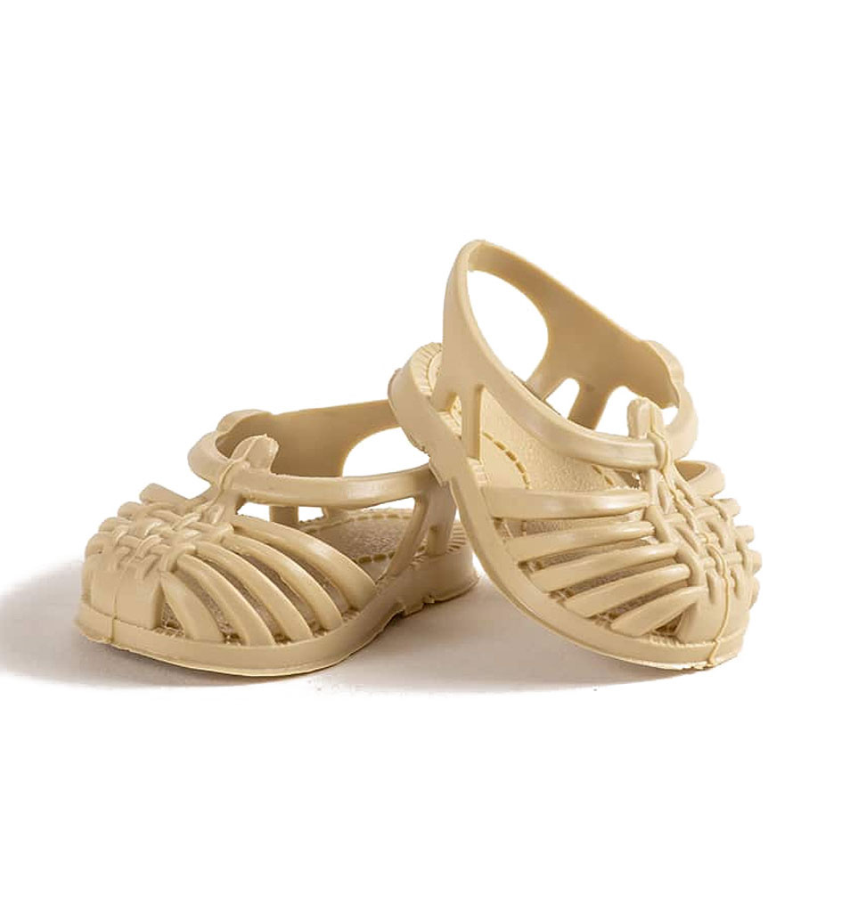 Minikane  Minikane plastic sandals for Gordi dolls / beige