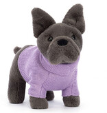 Jellycat knuffels Jellycat Sweater French Bulldog Purple