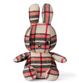 Miffy / Nijntje by BonTon Toys Miffy / Miffy made of woolly checked fabric