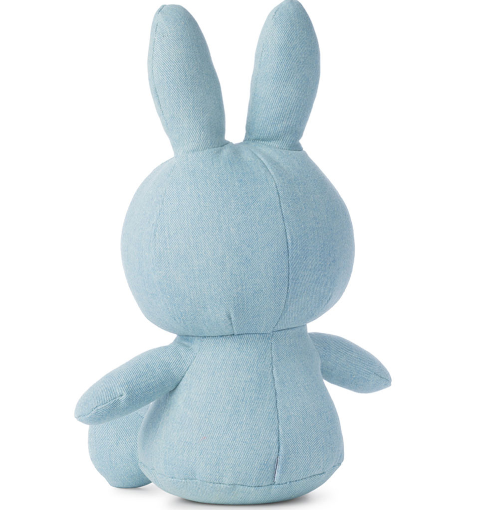 Miffy / Nijntje by BonTon Toys Miffy / Miffy Denim helle Waschung / 33 cm