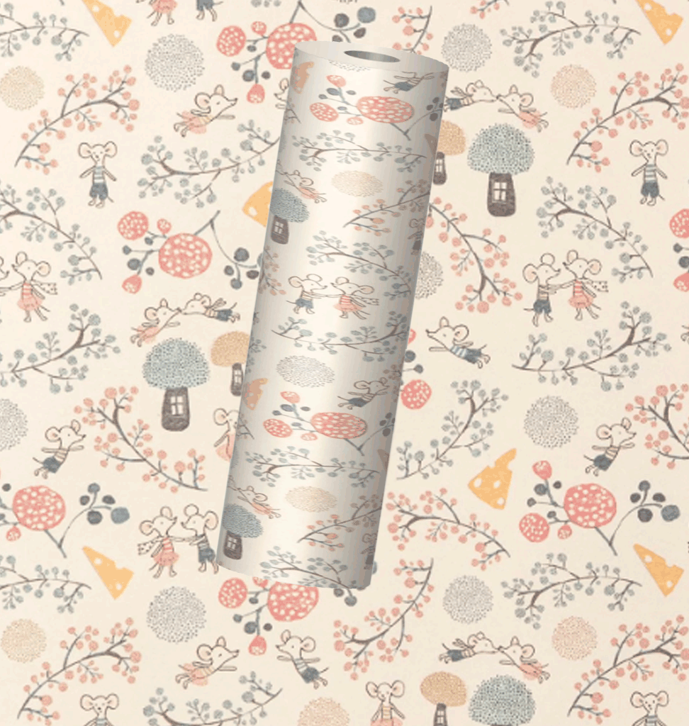 Maileg Maileg wrapping paper mice