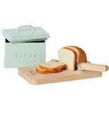 Maileg Maileg bread bin with kitchen utensils