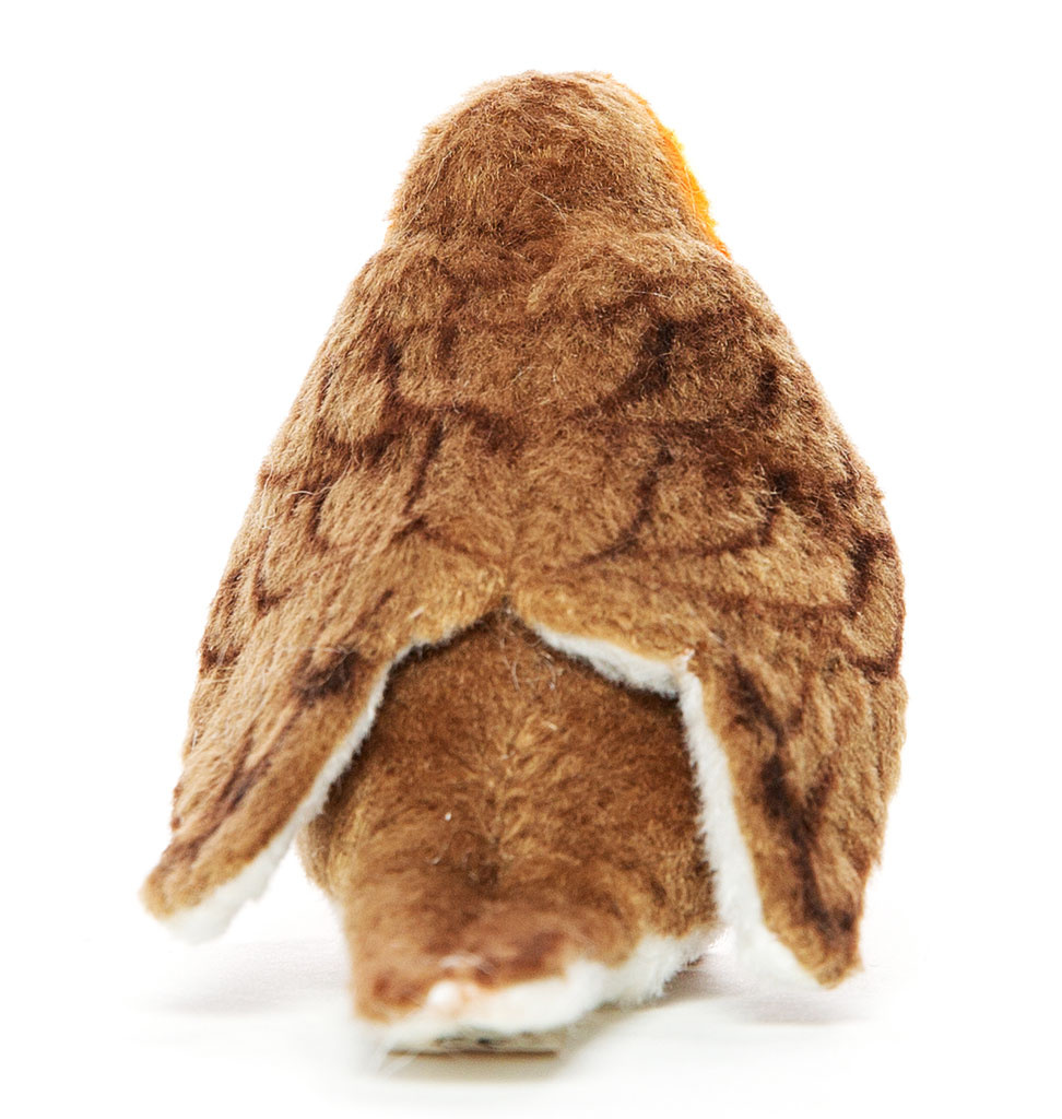 Hansa knuffels Red-brown robin Hansa Creation 14 cm