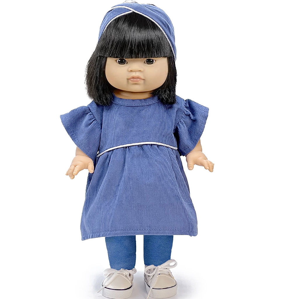 Minikane  Minikane standing doll Jade-Lou 37 cm