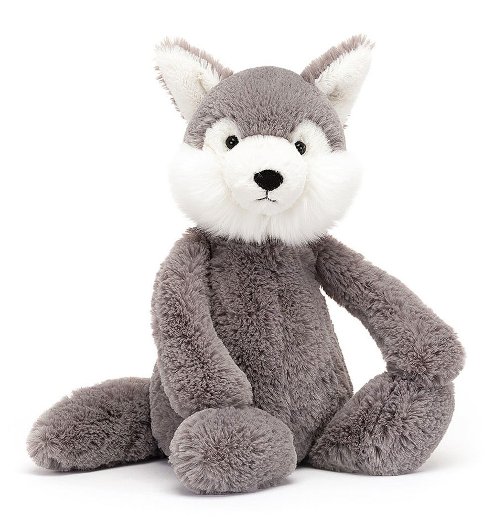 Jellycat knuffels Jellycat Bashful Wolf mittelgroß