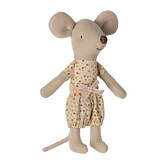 Maileg Maileg Little Sister mouse in matchbox with bedding