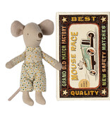 Maileg Maileg Little Brother mouse in matchbox with bedding