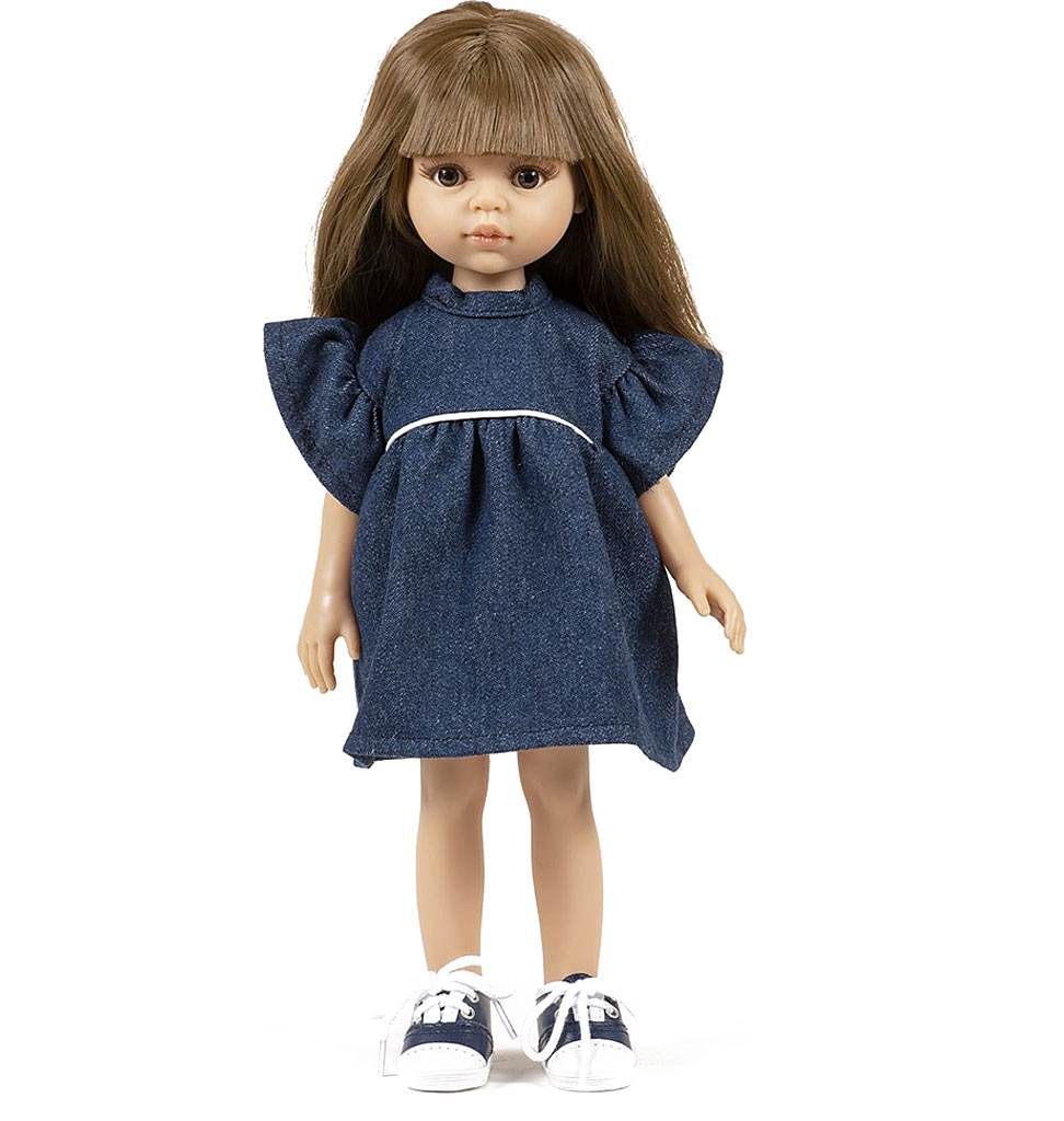 Minikane  Minikane Amigas poppen robe Daisy en jean / denim