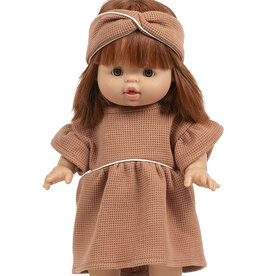 Minikane  Minikane robe daisy with headband / cassonade / for Gordi dolls