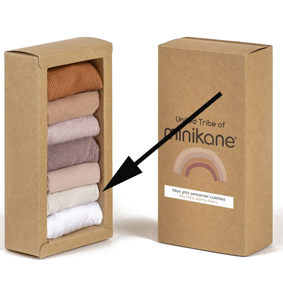 Minikane  Minikane-Unterhose für die Gordi-Puppen von 34 und 37 cm / Leinenfarbe
