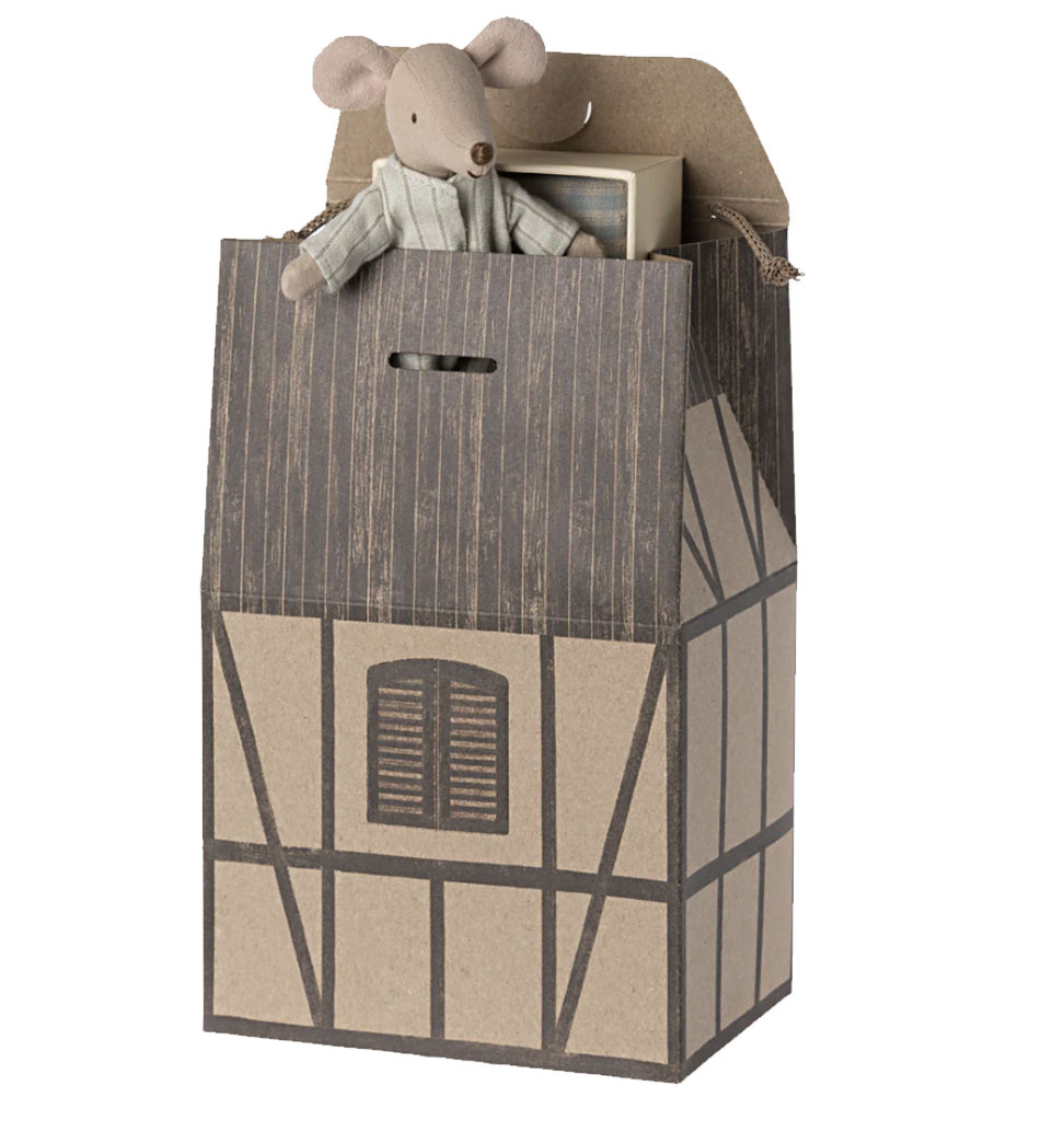 Maileg Maileg farmhouse bag / boerderij tas bruin