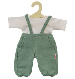 Heless Heless-Latzhose mit T-Shirt für Gordi-Puppen / Salbeigrün
