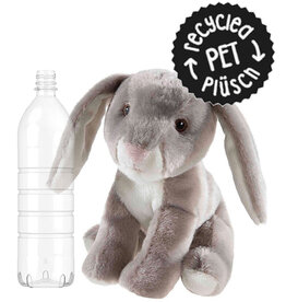 Heunec / recycled pet plush Bottle 2 buddy / Cuddly rabbit made from recycled PET bottles