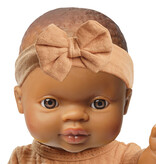 Heless Heless poppen jurk met haarband voor Gordi poppen / caramel