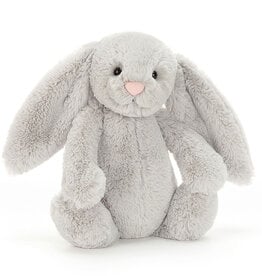 Jellycat knuffels Jellycat Bashful bunny silver / medium