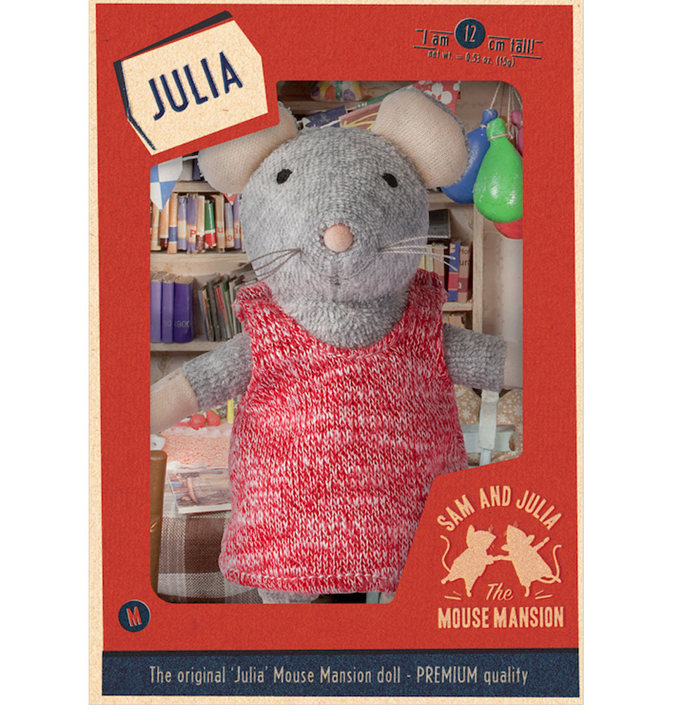 Het muizenhuis Muis Julia uit the mouse mansion / het muizenhuis