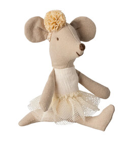 Maileg Maileg kleine Schwester Ballerina-Maus / gebrochenes Weiß