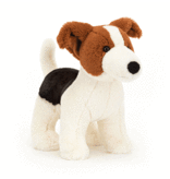 Jellycat knuffels Jellycat Kuschelhund Albert, der Jack Russell Terrier