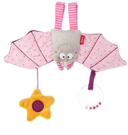 Sigikid (Beasts) Sigikid Fledermaus rosa Babyspielzeug