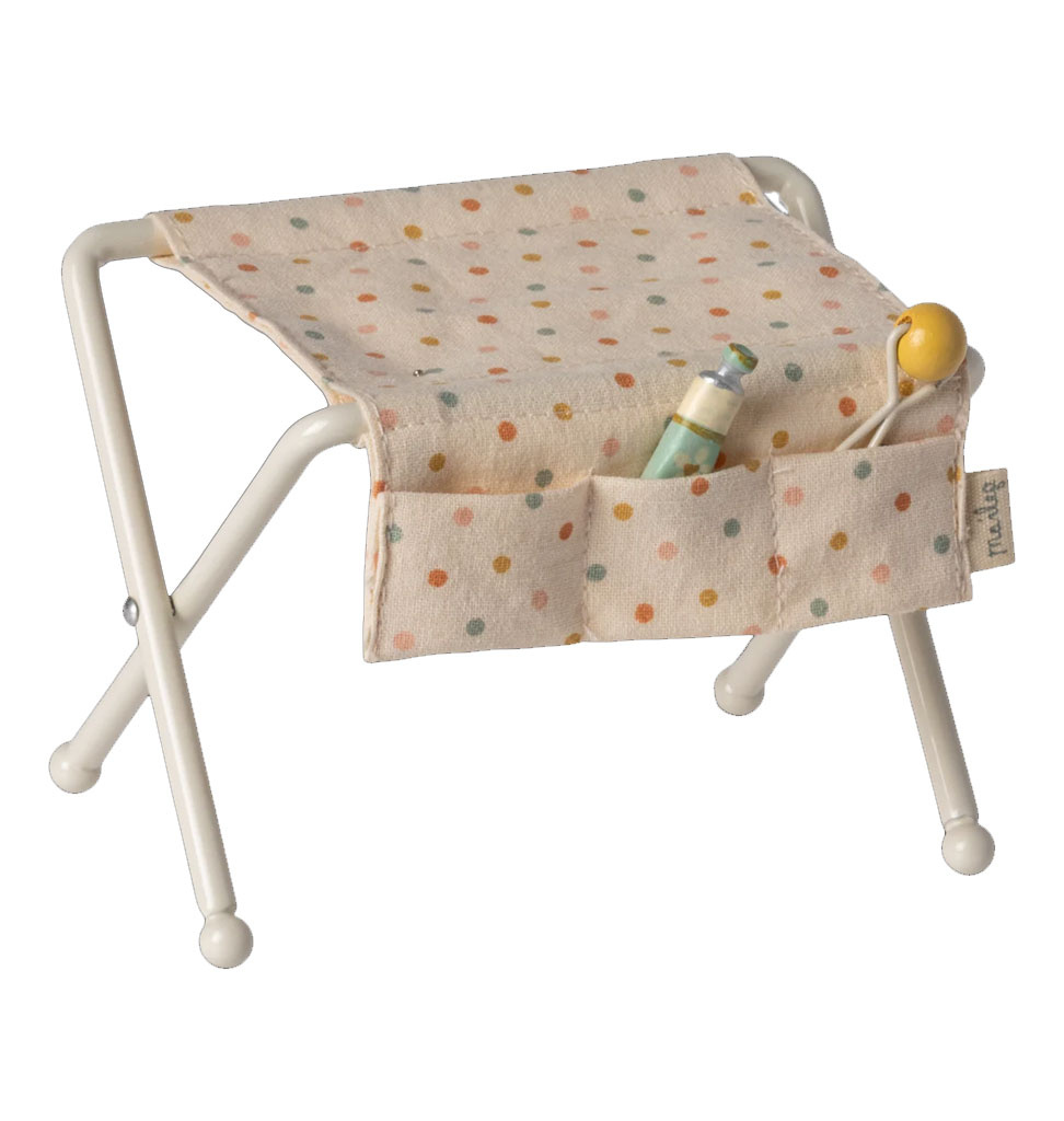 Maileg Maileg changing table for baby mice / off-white