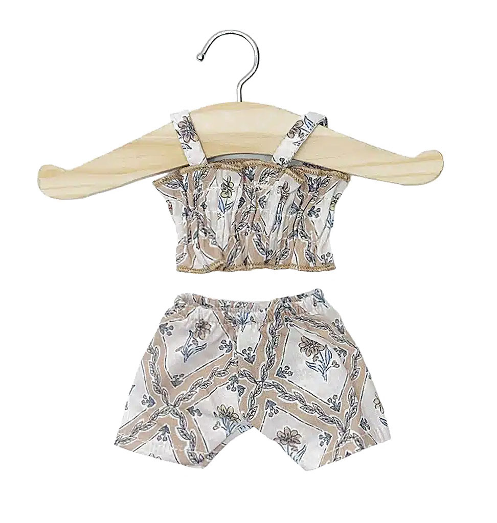 Minikane  Minikane Bikini im Retro-Stil mit Amigas-Puppentasche
