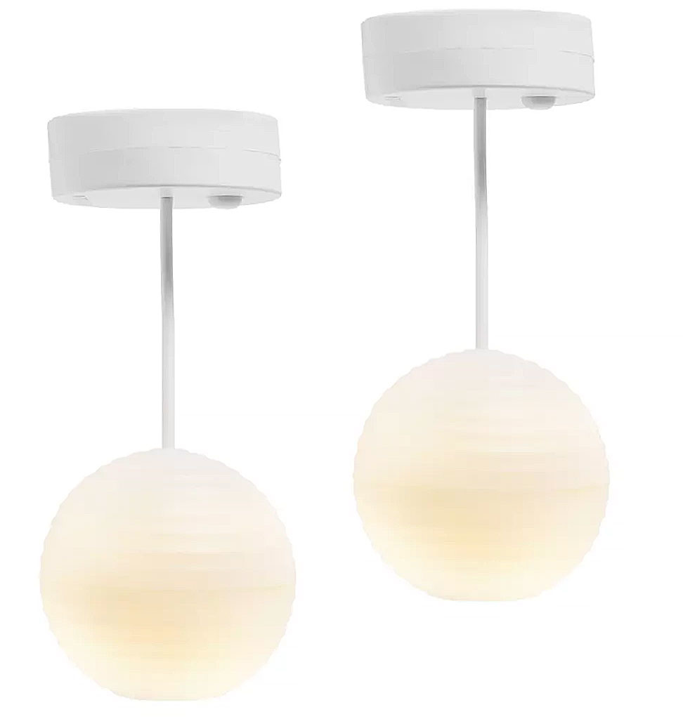 Lundby Lundby Chinese hanglampen voor het poppenhuis set van twee met ledverlichting
