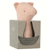 Maileg Maileg Noahs Freunde rasseln Schwein