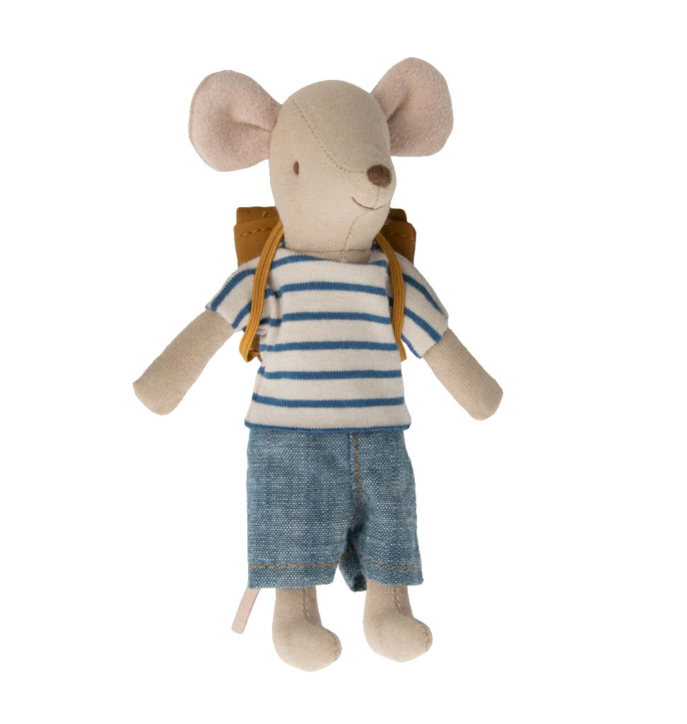 Maileg Maileg Big Brother Dreiradmaus mit Tasche