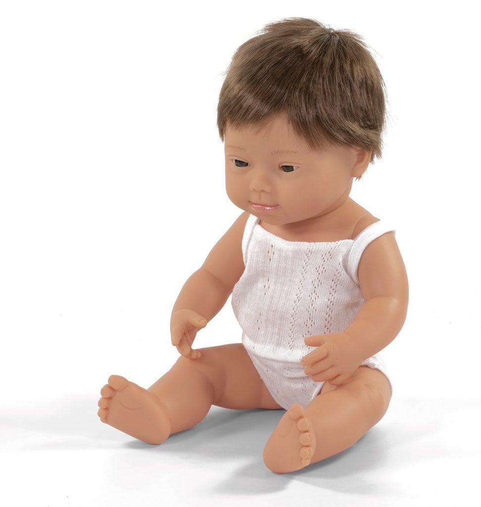 Miniland poppen Miniland doll boy with Down Syndrome 38 cm / without packaging box